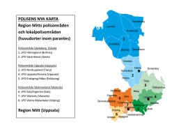 Karta Region Mitt