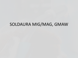SOLDAURA MIG/MAG, GMAW