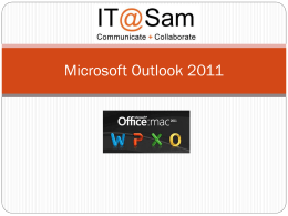 Microsoft Outlook 2011