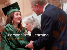 Personalized Learning - Colorado Springs School District 11