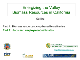Presentation - Essential Elements for the Future of the San Joaquin