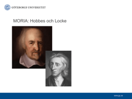 6. Hobbes och Locke