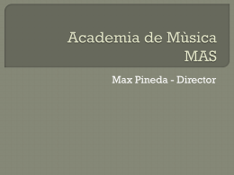 Academia de Mùsica MAS