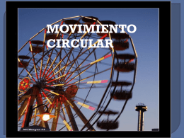 Velocidad angular en movimiento circular uniforme
