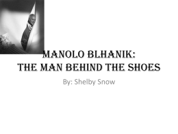 Manolo Blhanik - WordPress.com