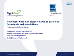 Liberating the NHS&hellip;or bamboozling?