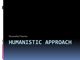 Humanistic Approach - Mounds View School Websites