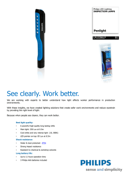 Penlight - Philips Sales Kit