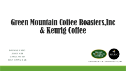 Green Mountain Coffee Roasters & Keurig Coffee