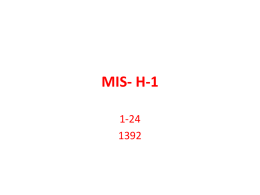 MIS- H-1