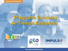PETC 19 y 20 Febrero - Secretaría de Educación de Guanajuato