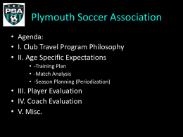 Plymouth Soccer Association