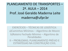 Arquivo Power Point - Transportes.eng.br