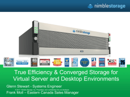 Nimble Storage: Technology Presentation