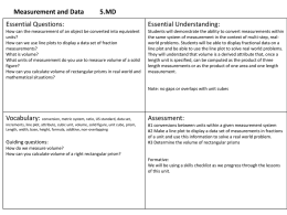 5MD Unit plan grade 5