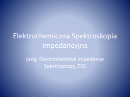 Elektrochemiczna Spektroskopia Impedancyjna