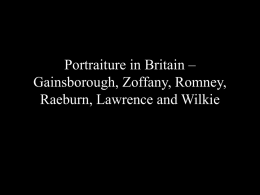 UIIIs4 Portraiture in Britain – Gainsborough, Romney