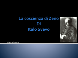 La coscienza di Zeno (presentazione .ppsx)