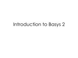 Intro to Basys 2