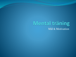 Mental träning