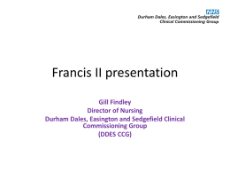 Gill-Findley-Francis-II-Presentation