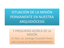 PPT SITUA - Arquidiócesis de Tijuana