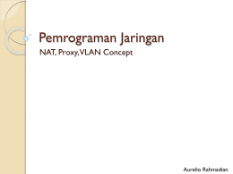 Pemrograman Jaringan v.2014