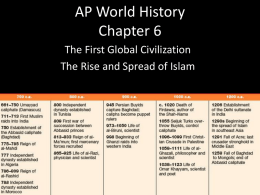 AP World History Chapter 6
