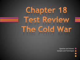 Chapter 18 Test Review PPT