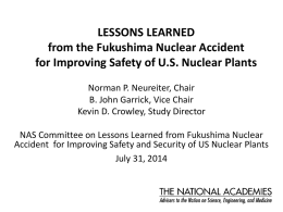 Lessons learned from vulnerability assessments for safety