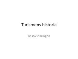 3.Turismens-historia