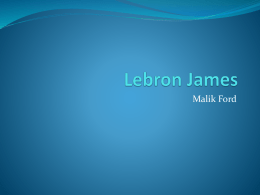 Lebron James.bio