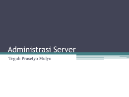 Administrasi Server Ubuntu 9.10