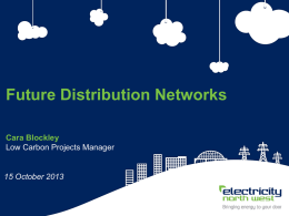 Future distribution networks presentation