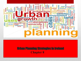 Urban Planning Strategies in Ireland