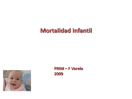 Mortalidad Infantil 2009