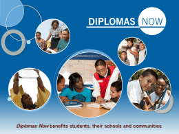 How Does Diplomas Now Work with Students & Schools?