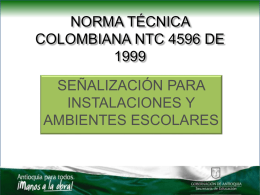 NORMA TÉCNICA COLOMBIANA NTC 4596
