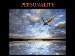 8. Personality