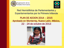 Plan de Acción 2014 – 2015