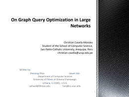 On Graph Query Optimization in Large Networks