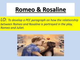 Romeo & Rosaline