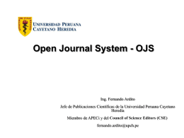 9 Open Journal System