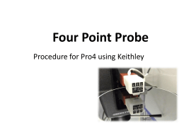 point probing using Keithley Pro 4 9-25-2013