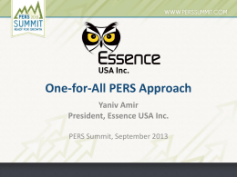 Essence - Pers Summit Network