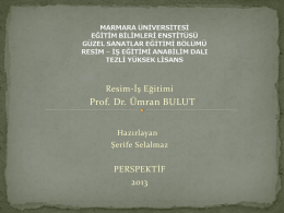 Perspektif - &Uuml;mran Bulut