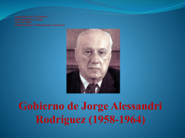 Gobierno de Jorge Alessandri