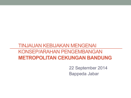 FGD 2b Bandung Raya - Metropolitan Jabar
