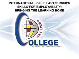 Orbit College-Harrow Consortium Partnership