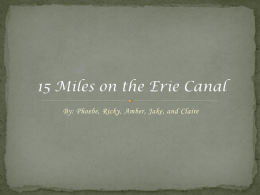 15 Miles on the Erie Canal